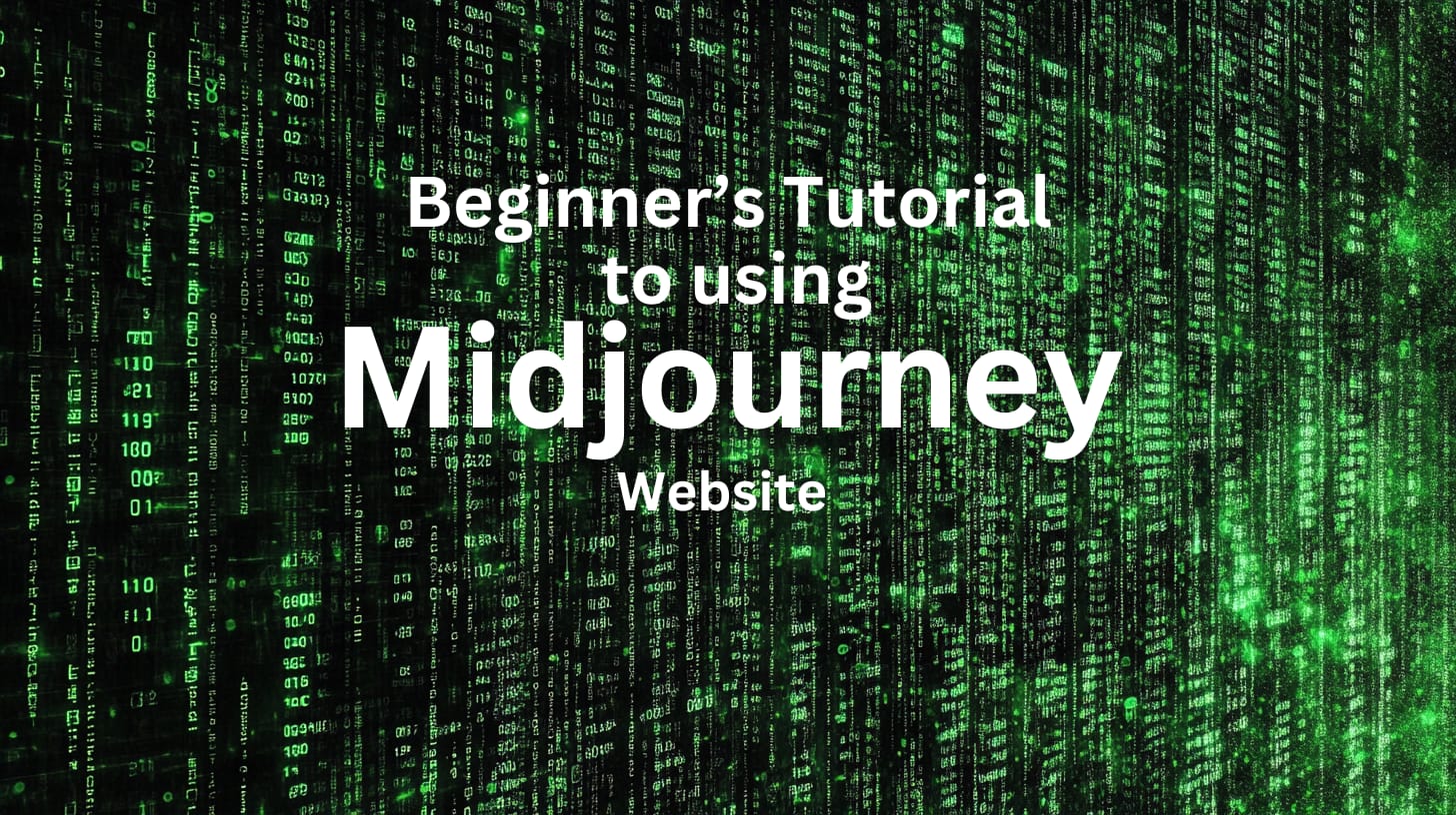 midjourney website tutorial
