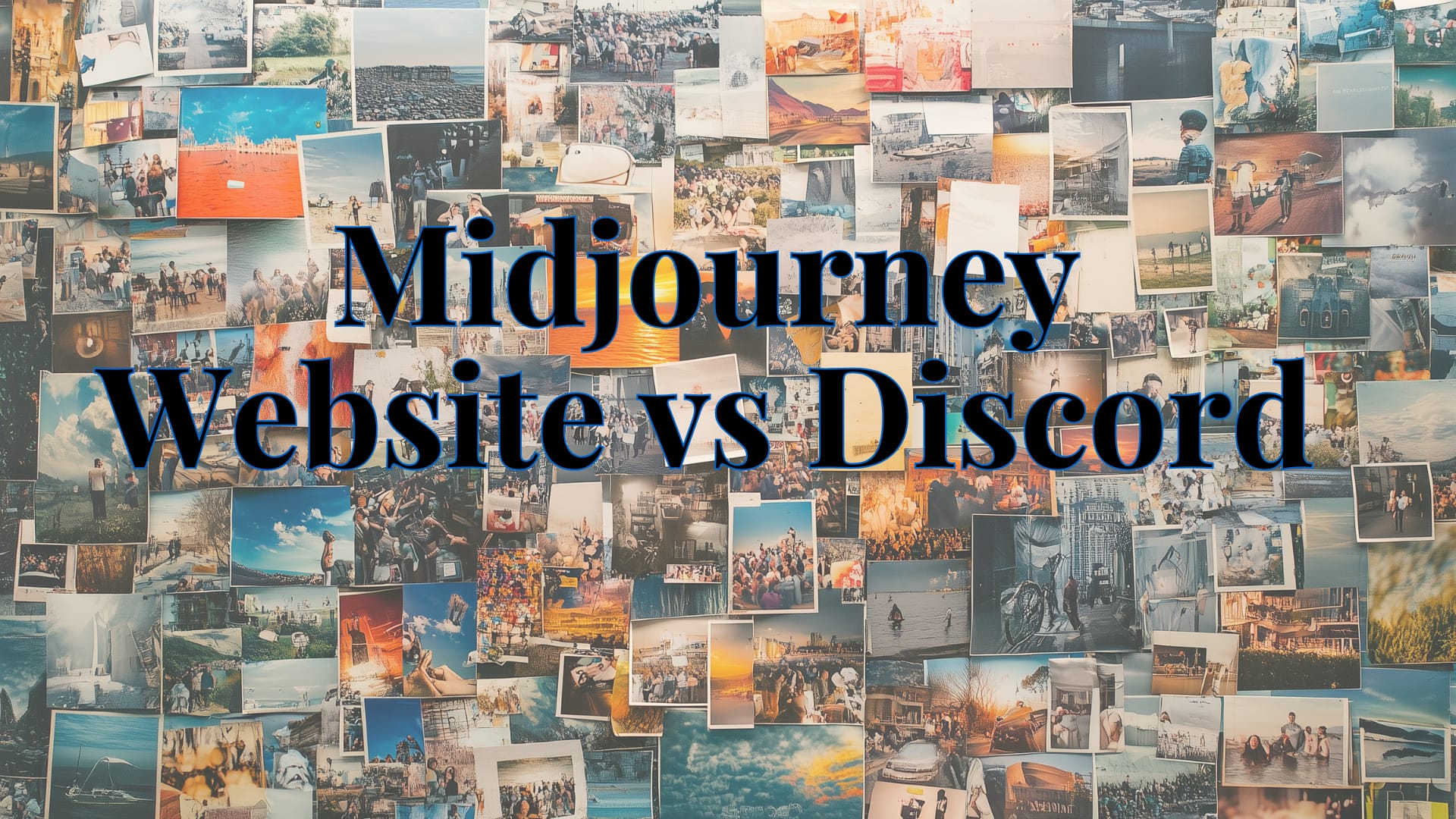 Midjourney website vs discord